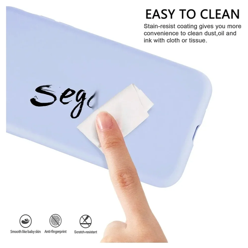Samsung Blue Silicone Case for Galaxy Smartphones